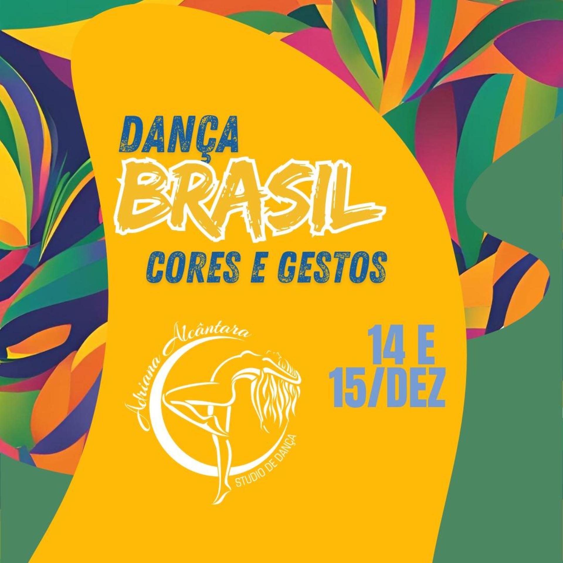 Dança Brasil cores e Gestos Festival encerramento segundo semestre 2024